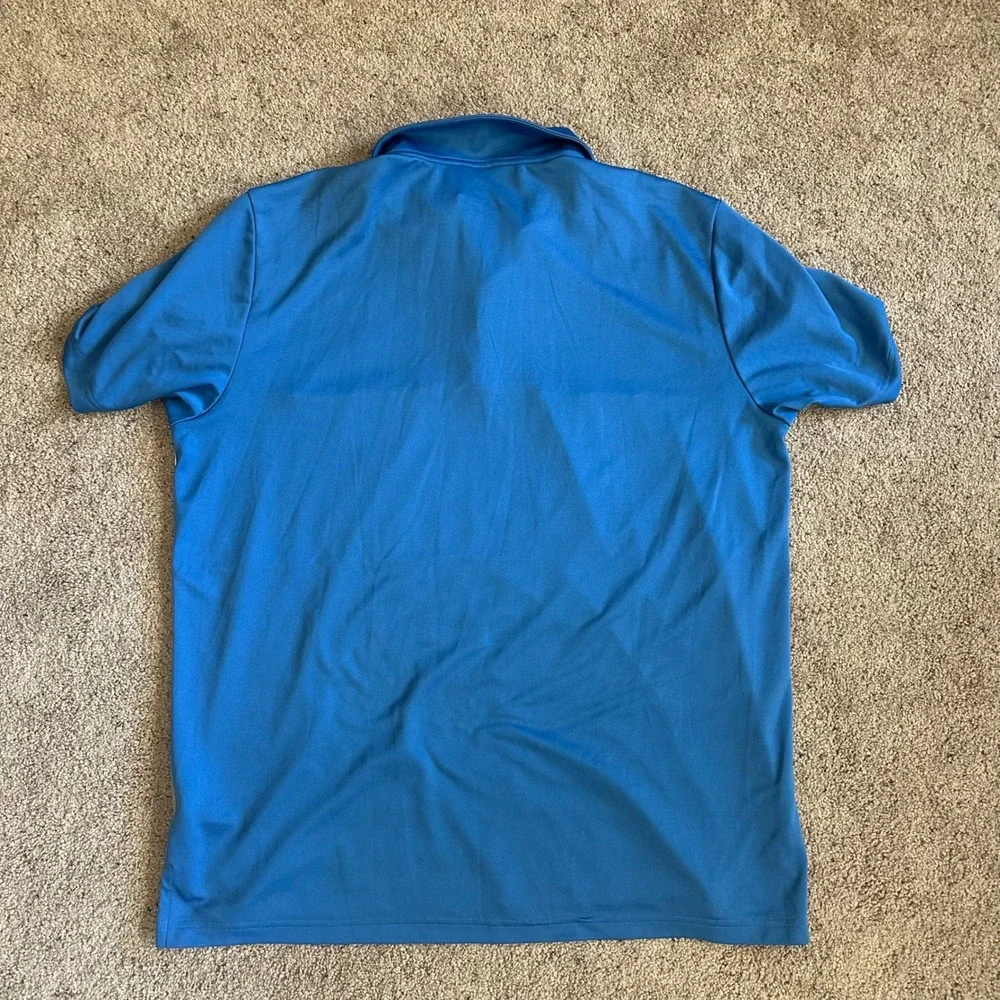 Adidas Golf Polo Shirt Color‎ Block Athletic Training XL